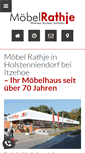 Mobile Screenshot of moebel-rathje.de